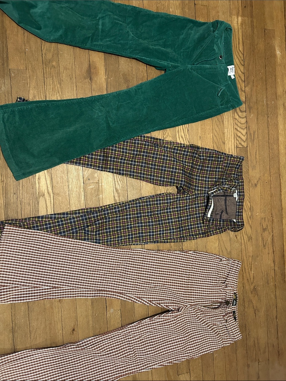 Flares- diff brands. Super cute high waste.